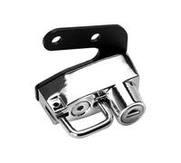 JVEIWAD Compatible with Kawasaki Eliminator 500 Motorcycle Helmet Lock -Theft Helmet Security Locks with 2 Keys Aluminum Alloy Accessories(Silver)