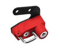 JVEIWAD Compatible with Kawasaki Eliminator 500 Motorcycle Helmet Lock -Theft Helmet Security Locks with 2 Keys Aluminum Alloy Accessories(Red)