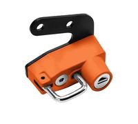 JVEIWAD Compatible with Kawasaki Eliminator 500 Motorcycle Helmet Lock -Theft Helmet Security Locks with 2 Keys Aluminum Alloy Accessories(Orange)