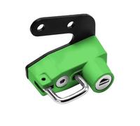 JVEIWAD Compatible with Kawasaki Eliminator 500 Motorcycle Helmet Lock -Theft Helmet Security Locks with 2 Keys Aluminum Alloy Accessories(Green)