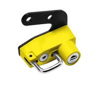 JVEIWAD Compatible with Kawasaki Eliminator 500 Motorcycle Helmet Lock -Theft Helmet Security Locks with 2 Keys Aluminum Alloy Accessories(Yellow)