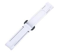 JVEIWAD Compatible With Rolex Strap 20mm Two Spring Bar Curved End Adjustable Nylon Fabric Watch Band DAYTONA SUBMARINER Diw Wristband(White-Black line)