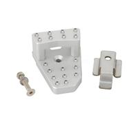 JVEIWAD Compatible with Scrambler 1200 2019 2020 Scrambler 1200 XE/XC 19 20 Motorcycle DualControl Brake Lever Enlarger and Riser(Silver)