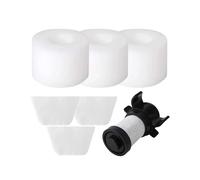 JVEIWAD Compatible With Shark IONFlex XPREMF100 IF200 Handheld Vacuum Cleaner IF200 Filter Set HEPA Sponge Washable Replacement Accessories