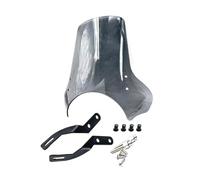 JVEIWAD Compatible With Speed 400 2024 Scrambler 400x 2024 Motorcycle Sport Screen Windshield Deflector Scrambler400x Speed400(Air grey)