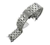 JVEIWAD Compatible With Tissot Classic T065 1853 .430 T065430A T065407 316L Stainless Steel 19mm Watch Strap Butterfly Clasp Watchband Bracelets(Silver)