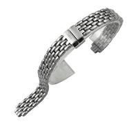 JVEIWAD Compatible With Tissot T140 1853 Lovely T140009A 10mm 6mm 316L Stainless Steel Watchband Women Silver Rose Gold Watch Strap Bracelets Lady