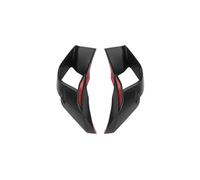 JVEIWAD Compatible With YAMAHA YZF R15 V4 2022-2023 Front Fairing Winglets Aerodynamic Wing Shell Cover Protection Guards Kit Accessory(Frosted Black)
