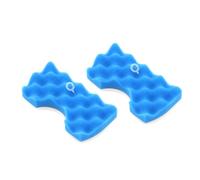 JVEIWAD Dust HEPA Filter Blue Sponge Filter Compatible With Samsung DJ63-00669A SC43-47 SC4520 SC4740 VC-9625 VC-BM620 Vacuum Cleaner Spair Parts(2)