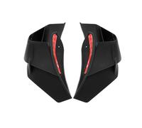 JVEIWAD Fixed Wind Wing Compatible With Yamaha YZF-R7 YZF R7 R 7 2021-2023 Motorcycle Aerodynamic Winglets Windshield Fairings Black Accessories(Matte Black)