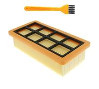 JVEIWAD Flat Pleated Compatible With 6.415-953.0/AD2 /AD3/AD4 /AD3.000/AD3.200 Ash Vacuum Cleaner Dust Cleaning Filter(1PCS)