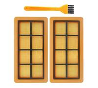 JVEIWAD Flat Pleated Compatible With 6.415-953.0/AD2 /AD3/AD4 /AD3.000/AD3.200 Ash Vacuum Cleaner Dust Cleaning Filter(2PCS)