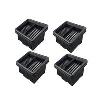 JVEIWAD H12 Pro / H12 Plus Soft Brush Spare Parts Wet Dry Vacuum Cleaner Roller Hepa Filter Accessories(4pcs)