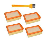 JVEIWAD HEPA Filter Compatible With MV4 MV5 MV6 WD4 WD5 WD6 Wet&Dry Vacuum Cleaner Replacement Parts#2.863-005.0 Hepa(4PCS)