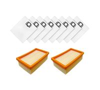 JVEIWAD Hepa Filter Dust Bag Compatible Compatible With WD4 WD5 WD6 WD5P WD6P MV4 MV5 MV6 Replacement Parts Accessories(Set G)