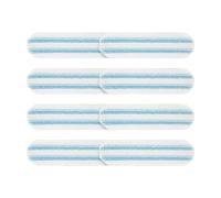 JVEIWAD Mop Rags Compatible With Vileda H2pro Robot Vacuum Cleaner Flat Mop Replacement 2pcs Parts Wipe Home Floor Cleaning Rags Parts Accessories(Set 3)