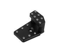 JVEIWAD Motorcycle DualControl Brake Lever Enlarger and 25.4 Mm Riser Compatible with Honda Transalp 750 2023 2024 2025 XL750 Transalp XL 750(Black)