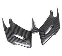 JVEIWAD Motorcycle Front Fairing Winglet Front Fairing Aerodynamic Wing Cover Compatible With YAMAHA YZF R3 R25 V1 2015 2016 2017 2018 2019(Carbon Color)