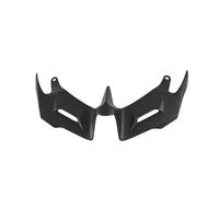 JVEIWAD Motorcycle Front Fairing Winglet Front Fairing Aerodynamic Wing Cover Compatible With YAMAHA YZF R3 R25 V1 2015 2016 2017 2018 2019(Black)