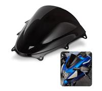 JVEIWAD Motorcycle Windshield Windscreen Double Bubble Fairing Screen Moto Accessories Compatible With Suzuki GSXR600 GSXR750 K11 2011-2023