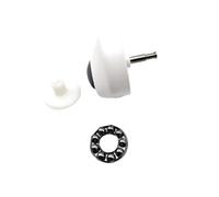 JVEIWAD Original Front Caster Wheel Compatible With X1 Omni /T10 Plus / X1 / T10 / T20 Turbo Robot Vacuum Cleaner Spare Parts Accessories(Grey Caster)