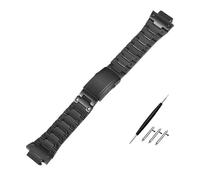 JVEIWAD Stainless Steel Chain Compatible With Casio G-SHOCK Watch Band GM-5600/DW5600/5610/GM-2100 GA2100 DW-5600 Modified 16mm Watchband Strap(Black,DW5600)