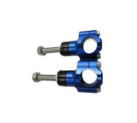 JVEIWAD Universal Motorcycle Handlebar Risers Adjustable Зажим Руля M10x1.5 Compatible With KTM(Blue)