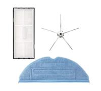 JVEIWAD Washable HEPA Compatible With S7 S7 Maxv Robot Vacuum Cleaner Washable Filter Mop Rag Spare Parts Replacement(S7S7MAXV03)
