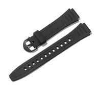 JVEIWAD Watch Band Compatible With Casio G-Shock W-800H W-217H AQ-S800W Resin Rubber Convex Joint 18mm Bracelet Accessories
