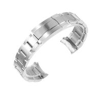 JVEIWAD Watch Band Compatible With Rolex Oyster Perpetual Datejust DAYTONA SUBMARINER Luxury Men Strap Stainless 904L Steel Bracelet 20mm 21mm(21mm)