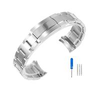 JVEIWAD Watch Band Compatible With Rolex Oyster Perpetual Datejust DAYTONA SUBMARINER Luxury Men Strap 20mm 21mm Stainless 904L Steel Bracelet(21mm)