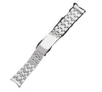 JVEIWAD Watchband 20mm 22mm Silver Stainless Steel Watch Band Compatible With Omega Strap Pane 600 Kj Planet Ocean Belt(Nine Beads,22mm)
