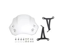 JVEIWAD Windscreen Compatible With Speed400 Scrambler400 X Speed 400 Scrambler 400X 2024 2025 2025 Motorcycle Wind Deflectors Windshield(FOR Speed400 Silver)