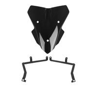 JVEIWAD Windshield Windscreen Compatible With Honda CB1000 Hornet SP 2025 Motorcycle Wind Shield Screen Protector Visor Deflector(Black)