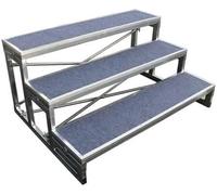 JvFbjLF A Sturdy, Three-tiered, Non-slip Stage Platform Designed Specifically For Churches