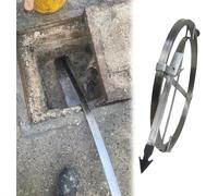 JvFbjLF Auger For Drains - Spiral, Outdoor Use(W 5cm/2'',L-65 FT/20 M)