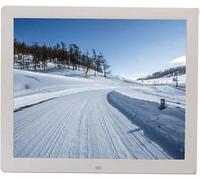 JvFbjLF Digital Photo Frame Electronic Photo Album Photo Frame Ultra-thin Narrow Bezel LED HD Screen(White,15 inches)