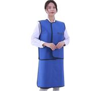 JvFbjLF Lead Apron For X-ray Protection Two-piece Set For Radiology Departments(0.35 Mmpb,small)