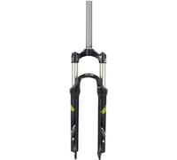 JvFbjLF Mountain Bike Suspension Fork 26/27.5/29 Inch MTB Fork 100mm Travel Disk Brake 1-1/8 Straight Front Fork(Green,27.5inch)
