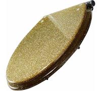 JvFbjLF Shiny Heavy-duty Toilet Seat With Soft-close Quick-release Mechanism And Dual-direction Elliptical Locking Design(Gold)