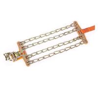 JvFbjLF Snow Chains Car Snow Chains Anti-Skid Portable Wheel Tire Car Security Chains Vehicle For Sudden Snow Easy To Fit Emergency Snow Tyre Chains Beautifully(225~285mm)