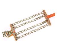 JvFbjLF Snow Chains Car Snow Chains Anti-Skid Portable Wheel Tire Car Security Chains Vehicle For Sudden Snow Easy To Fit Emergency Snow Tyre Chains Presents(225~285mm)