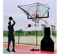 JvFbjLF Steel Basketball Rebounder Suspension For Basketball Hoops 180° Swivel Basketball Rebound Net Rebounder Indoor/Outdoor Storage Bag