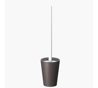 JvFbjLF Super Toilet Brush Holder Elbow Long Handle No Dead End Bathroom Cleaning Brush Toilet Brush Household Toilet Brush Set(Braun)