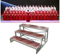 JvFbjLF Three-tiered Choir Steps Suitable For Classrooms And Churches