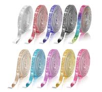 JVHLOV 10 Rolls Self Adhesive Rhinestone Ribbon Strips - 1 Yard Sparkly Diamond Trim Glitter Tape for DIY Crafts, Phone Case, Car, Wedding, Party, Gift, Furniture, Clothes Decoration (Colorful)