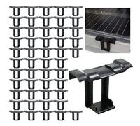 JVHLOV 50PCS Solar Panel Drain Clips, 30mm PV Module Water Drainage Clips