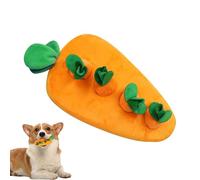 Jvjggag Cat Treat Toys, Plush Carrot Toy, Pet Enrichment Toys, Soft Cat Toys,cat Enrichment Toys for Chewing and Playing Plush Carrot Snuffle Toy for Cats, 13.78x7.87x1.97in