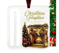 Jvjggag Christmas Money Holders for Cash Clear Transparent Storage Pocket | Christmas Tree Ornament for Holiday Birthday Graduation Wedding Kids Adults Teens Men