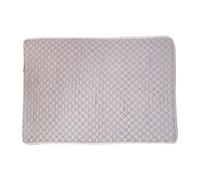 Jvjggag Cooling Dog Mat, Pet Ice Pad, Elastic Cooling Blanket, Anti-Slip Base, Stain-Resistant for Home Travel Camping Beach Outdoors, 19.69x15.75 to 27.56x21.65 Inches